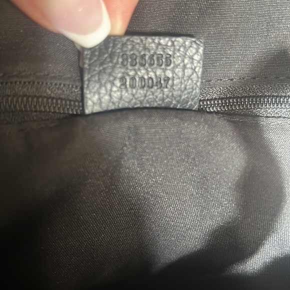 🖤✨Authentic Gucci large leather Bamboo Bar accent shoulder bag🖤✨ - Picture 9 of 16